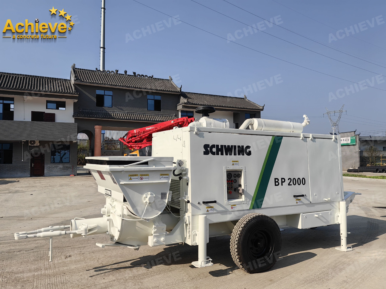 Schwing BP2000 5000kg 2008 Concrete Pump With Brand New High Quality 【ACHIEVE】 TOP CONDITION!!! - Бетононасос стационарный: фото 3 Schwing BP2000 5000kg 2008 Concrete Pump With Brand New High Quality 【ACHIEVE】 TOP CONDITION!!! - Бетононасос стационарный: фото 3