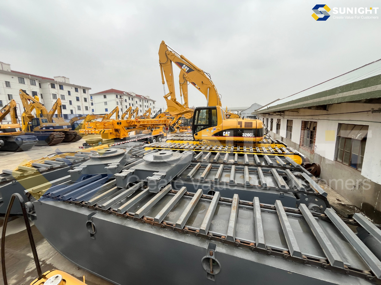 CAT CAT 320CL Aluminum Chassis Amphibious Excavator 20.8 Ton 3066 ATAAC Engine Digger - Водный экскаватор: фото 3 CAT CAT 320CL Aluminum Chassis Amphibious Excavator 20.8 Ton 3066 ATAAC Engine Digger - Водный экскаватор: фото 3