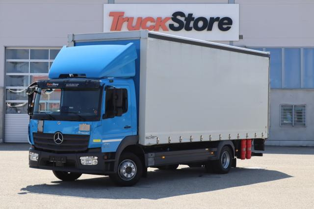 Mercedes-Benz Atego 1230 L - Тентованный грузовик: фото 1 Mercedes-Benz Atego 1230 L - Тентованный грузовик: фото 1