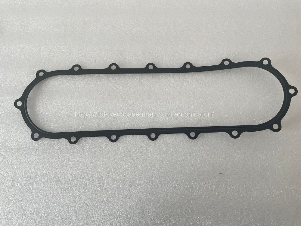 FPT IVECO CASE Cursor9 Euro 6 F2CFE612 A/B/D F2CFE614A*B041/F2CGE614F*V004 5802431166 GASKET - OIL HEAT EXCHANGER COVER 504128027 - Прокладка двигателя: фото 2 FPT IVECO CASE Cursor9 Euro 6 F2CFE612 A/B/D F2CFE614A*B041/F2CGE614F*V004 5802431166 GASKET - OIL HEAT EXCHANGER COVER 504128027 - Прокладка двигателя: фото 2