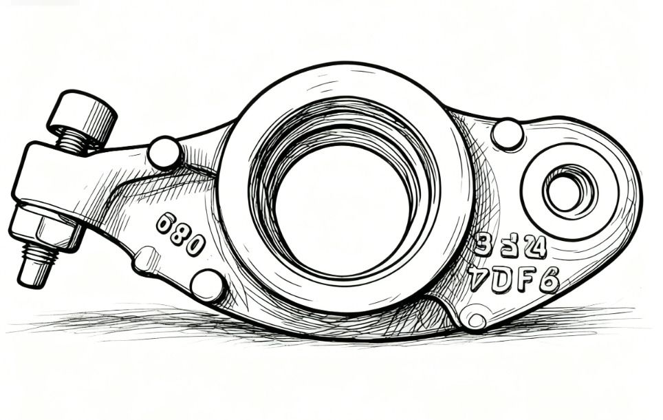 OEM Engine Cursor11 F3GFE613A B001 5801863562 Inlet ROCKER ARM F5801660756 - Двигатель и запчасти для Грузовиков: фото 1 OEM Engine Cursor11 F3GFE613A B001 5801863562 Inlet ROCKER ARM F5801660756 - Двигатель и запчасти для Грузовиков: фото 1
