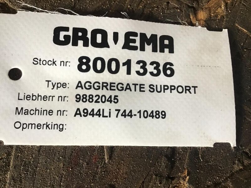 Liebherr Aggregate Support - Коробка передач: фото 2 Liebherr Aggregate Support - Коробка передач: фото 2