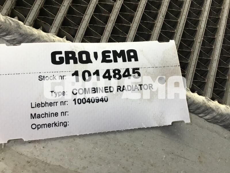 Liebherr Combined Radiator - Радиатор: фото 3 Liebherr Combined Radiator - Радиатор: фото 3