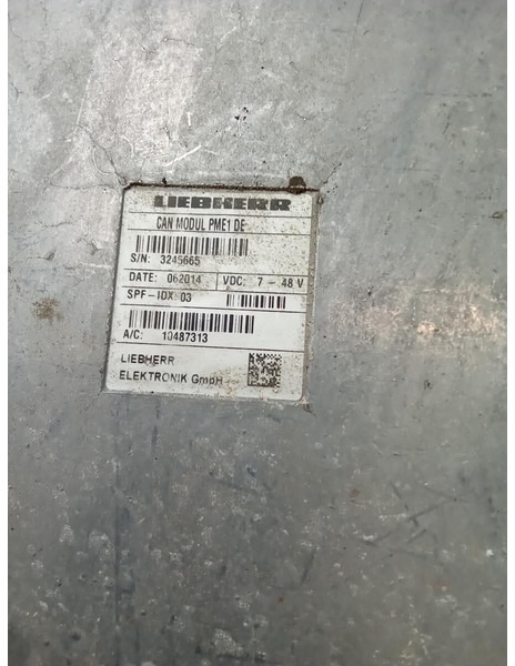 Liebherr Control - Блок управления: фото 1 Liebherr Control - Блок управления: фото 1