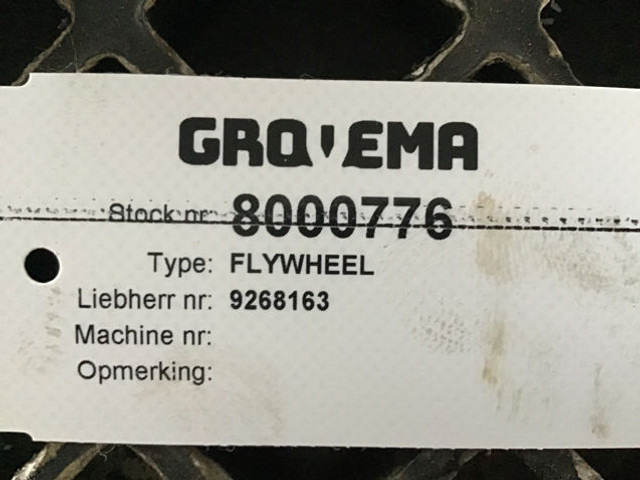Liebherr Flywheel - Маховик: фото 3 Liebherr Flywheel - Маховик: фото 3