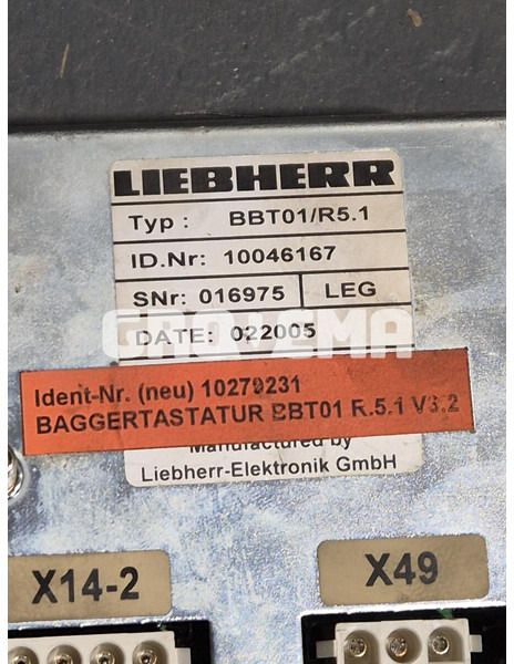 Liebherr Keyboard - Приборная панель: фото 2 Liebherr Keyboard - Приборная панель: фото 2