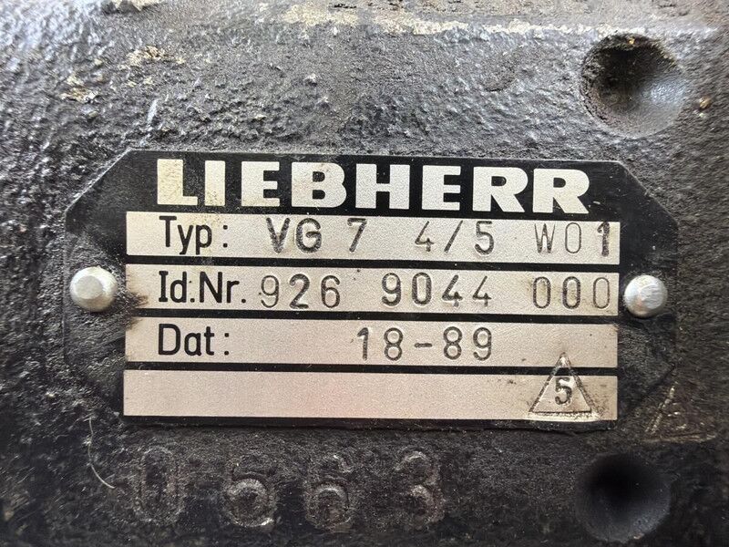 Liebherr Pilot Control Unit - Гидравлика: фото 3 Liebherr Pilot Control Unit - Гидравлика: фото 3