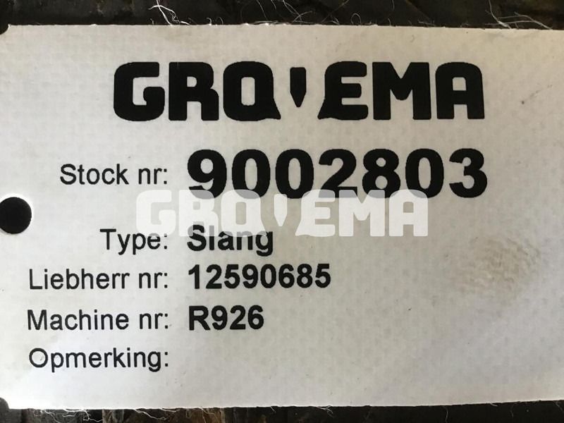 Запчасти Liebherr R926: фото 1