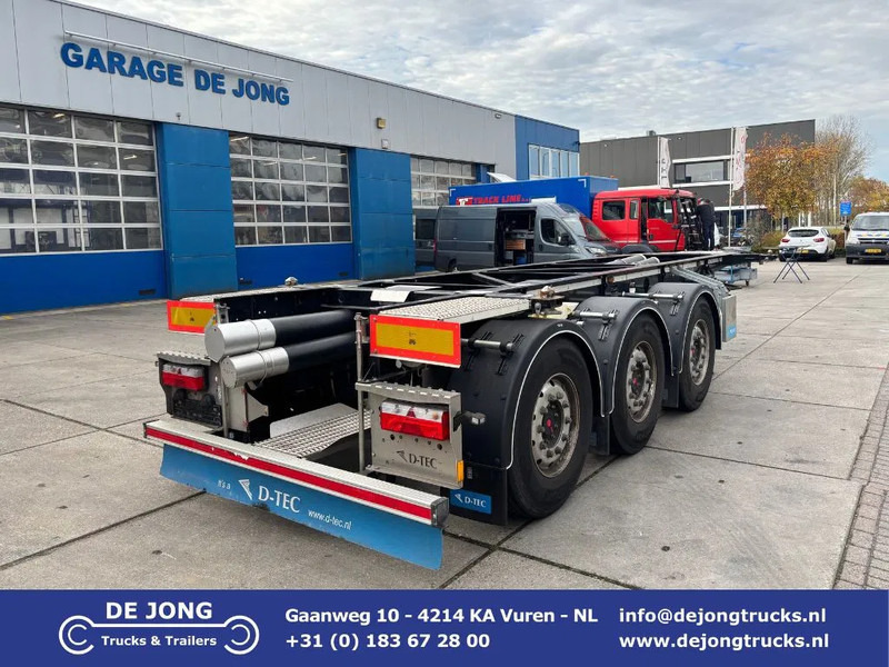 D-Tec CC-20-3-T / 20 FT ADR Tank Chassis / SAF Disc - Полуприцеп-контейнеровоз/ Сменный кузов: фото 1 D-Tec CC-20-3-T / 20 FT ADR Tank Chassis / SAF Disc - Полуприцеп-контейнеровоз/ Сменный кузов: фото 1