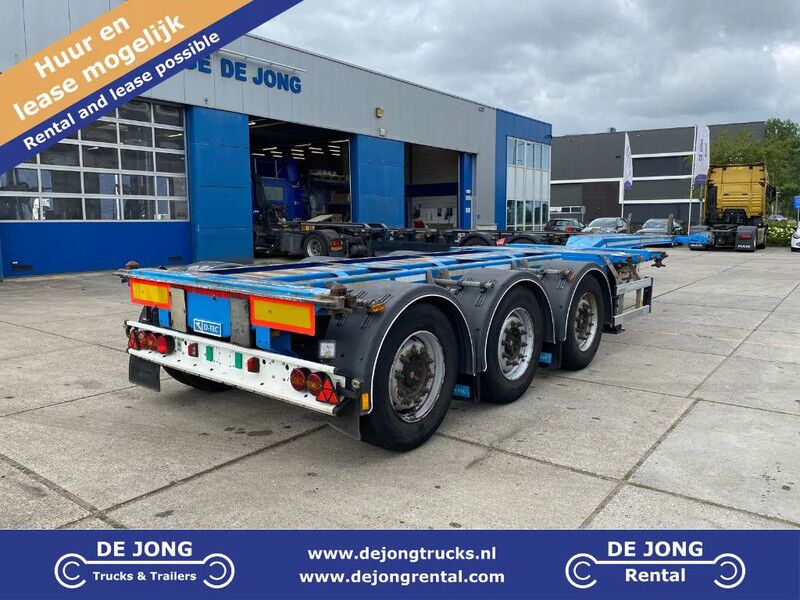 D-Tec FT-LS-S / 3x Extendable / 1x Lift Axle / SAF + Disc - Полуприцеп-контейнеровоз/ Сменный кузов: фото 1 D-Tec FT-LS-S / 3x Extendable / 1x Lift Axle / SAF + Disc - Полуприцеп-контейнеровоз/ Сменный кузов: фото 1