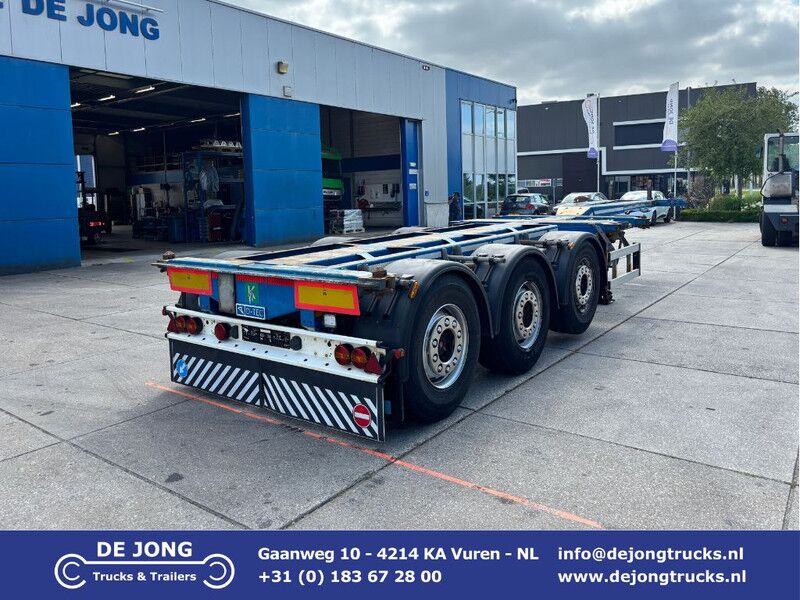 D-Tec FT-LS-S / 3x Extendable / 1x Lift Axle / SAF + Disc - Полуприцеп-контейнеровоз/ Сменный кузов: фото 1 D-Tec FT-LS-S / 3x Extendable / 1x Lift Axle / SAF + Disc - Полуприцеп-контейнеровоз/ Сменный кузов: фото 1