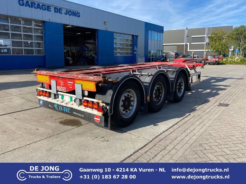D-Tec FT-LS-S Flexitrailer / 2x Extendable / SAF + Disc - Полуприцеп-контейнеровоз/ Сменный кузов: фото 1 D-Tec FT-LS-S Flexitrailer / 2x Extendable / SAF + Disc - Полуприцеп-контейнеровоз/ Сменный кузов: фото 1