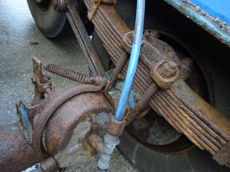 Полуприцеп-контейнеровоз/ Сменный кузов Groenewegen 20 FT Chassis / Steel Suspension / Double Tyres: фото 7