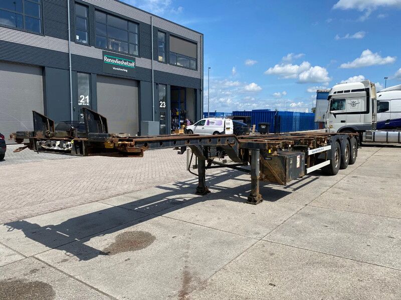 Krone SD Chassis / ADR / 2x Extendable / MB + Disc / 2x Lift Axle - Полуприцеп-контейнеровоз/ Сменный кузов: фото 4 Krone SD Chassis / ADR / 2x Extendable / MB + Disc / 2x Lift Axle - Полуприцеп-контейнеровоз/ Сменный кузов: фото 4