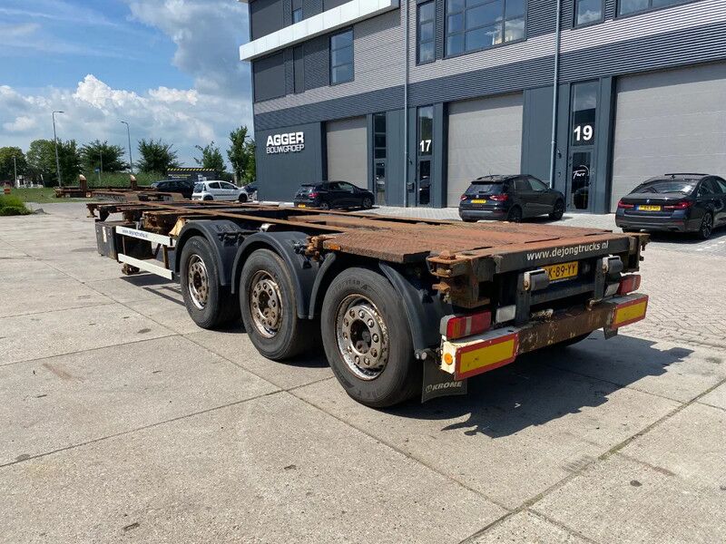 Krone SD Chassis / ADR / 2x Extendable / MB + Disc / 2x Lift Axle - Полуприцеп-контейнеровоз/ Сменный кузов: фото 3 Krone SD Chassis / ADR / 2x Extendable / MB + Disc / 2x Lift Axle - Полуприцеп-контейнеровоз/ Сменный кузов: фото 3