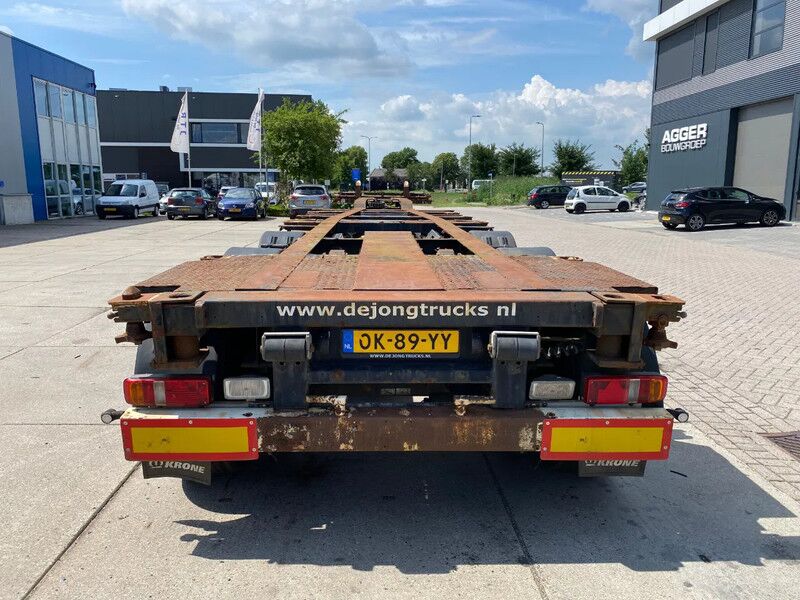 Krone SD Chassis / ADR / 2x Extendable / MB + Disc / 2x Lift Axle - Полуприцеп-контейнеровоз/ Сменный кузов: фото 2 Krone SD Chassis / ADR / 2x Extendable / MB + Disc / 2x Lift Axle - Полуприцеп-контейнеровоз/ Сменный кузов: фото 2
