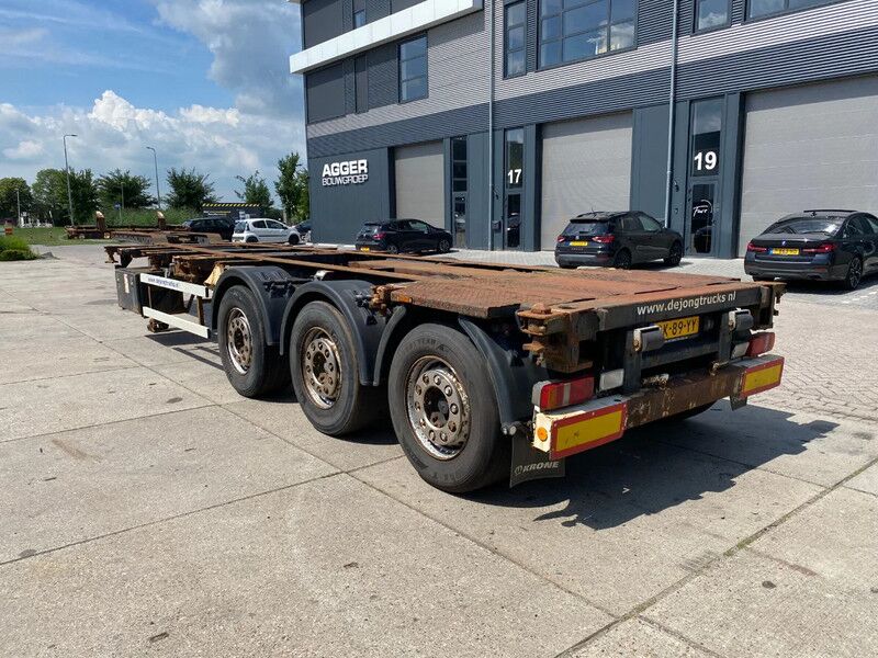 Krone SD Chassis / ADR / 2x Extendable / MB + Disc / 2x Lift Axle - Полуприцеп-контейнеровоз/ Сменный кузов: фото 3 Krone SD Chassis / ADR / 2x Extendable / MB + Disc / 2x Lift Axle - Полуприцеп-контейнеровоз/ Сменный кузов: фото 3
