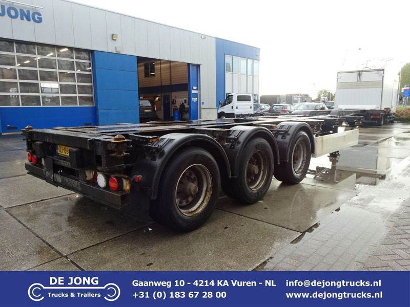 Krone SDC 27 / Container Chassis / BPW + Drum / Lift Axle - Полуприцеп-контейнеровоз/ Сменный кузов: фото 1 Krone SDC 27 / Container Chassis / BPW + Drum / Lift Axle - Полуприцеп-контейнеровоз/ Сменный кузов: фото 1