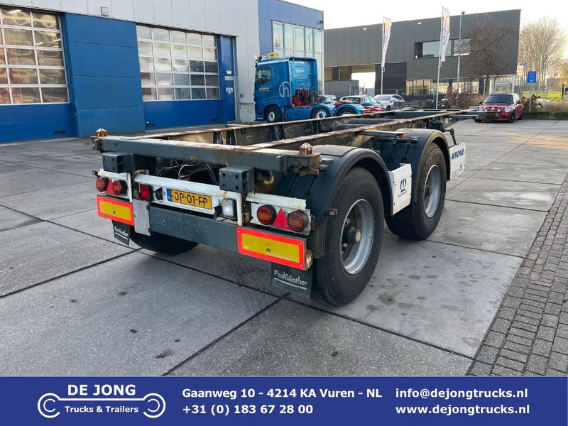 Krone SZ / 20 FT Container Chassis / BPW - Полуприцеп-контейнеровоз/ Сменный кузов: фото 1 Krone SZ / 20 FT Container Chassis / BPW - Полуприцеп-контейнеровоз/ Сменный кузов: фото 1