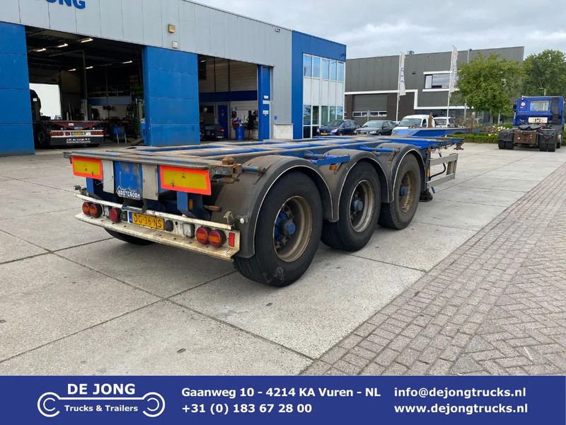 Nooteboom FT-43-03V / 2x Extendable / 1x Lift Axle / BPW Disc - Полуприцеп-контейнеровоз/ Сменный кузов: фото 1 Nooteboom FT-43-03V / 2x Extendable / 1x Lift Axle / BPW Disc - Полуприцеп-контейнеровоз/ Сменный кузов: фото 1