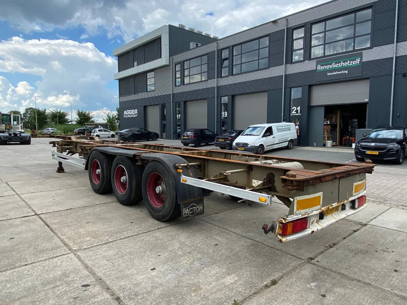 Pacton 40 FT Container Chassis / BPW + DISC - Полуприцеп-контейнеровоз/ Сменный кузов: фото 2 Pacton 40 FT Container Chassis / BPW + DISC - Полуприцеп-контейнеровоз/ Сменный кузов: фото 2