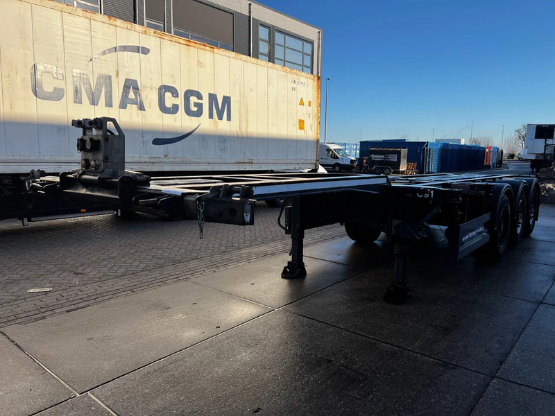 Renders Euro 800 3DFCST / Container Chassis / 45FT / 1x Lift Axle / 2x Extendable - Полуприцеп-контейнеровоз/ Сменный кузов: фото 4 Renders Euro 800 3DFCST / Container Chassis / 45FT / 1x Lift Axle / 2x Extendable - Полуприцеп-контейнеровоз/ Сменный кузов: фото 4