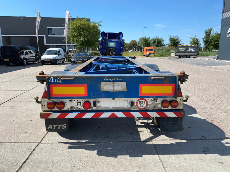 TURBO'S HOET 20 FT Container Chassis / APK t/m 3-2026 / BPW + Drum - Полуприцеп-контейнеровоз/ Сменный кузов: фото 2 TURBO'S HOET 20 FT Container Chassis / APK t/m 3-2026 / BPW + Drum - Полуприцеп-контейнеровоз/ Сменный кузов: фото 2