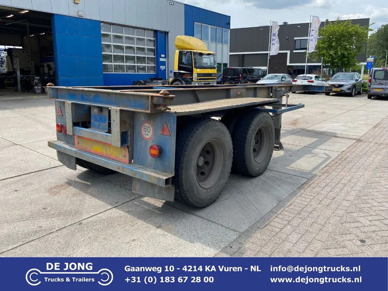 Van Hool 20FT Chassis / Steel Suspension / Double Air - Полуприцеп-контейнеровоз/ Сменный кузов: фото 1 Van Hool 20FT Chassis / Steel Suspension / Double Air - Полуприцеп-контейнеровоз/ Сменный кузов: фото 1