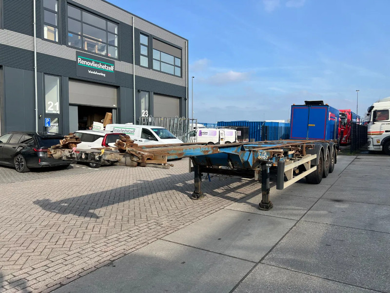 Van Hool 3B0070 / SAF + Disc / 1x Extendable / Lift Axle - Полуприцеп-контейнеровоз/ Сменный кузов: фото 4 Van Hool 3B0070 / SAF + Disc / 1x Extendable / Lift Axle - Полуприцеп-контейнеровоз/ Сменный кузов: фото 4