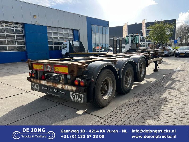 Van Hool 3B0077 / 2x Extendable / Lift Axle - Полуприцеп-контейнеровоз/ Сменный кузов: фото 1 Van Hool 3B0077 / 2x Extendable / Lift Axle - Полуприцеп-контейнеровоз/ Сменный кузов: фото 1