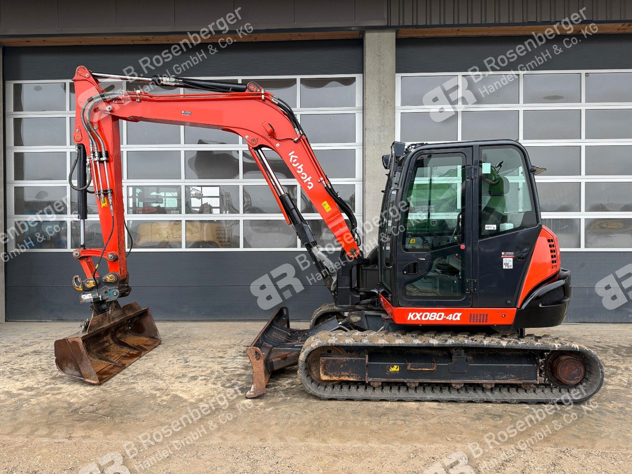 Kubota KX080-4 Minibagger / BJ2019 / nur 2545h /Klima - Мини-экскаватор: фото 2 Kubota KX080-4 Minibagger / BJ2019 / nur 2545h /Klima - Мини-экскаватор: фото 2
