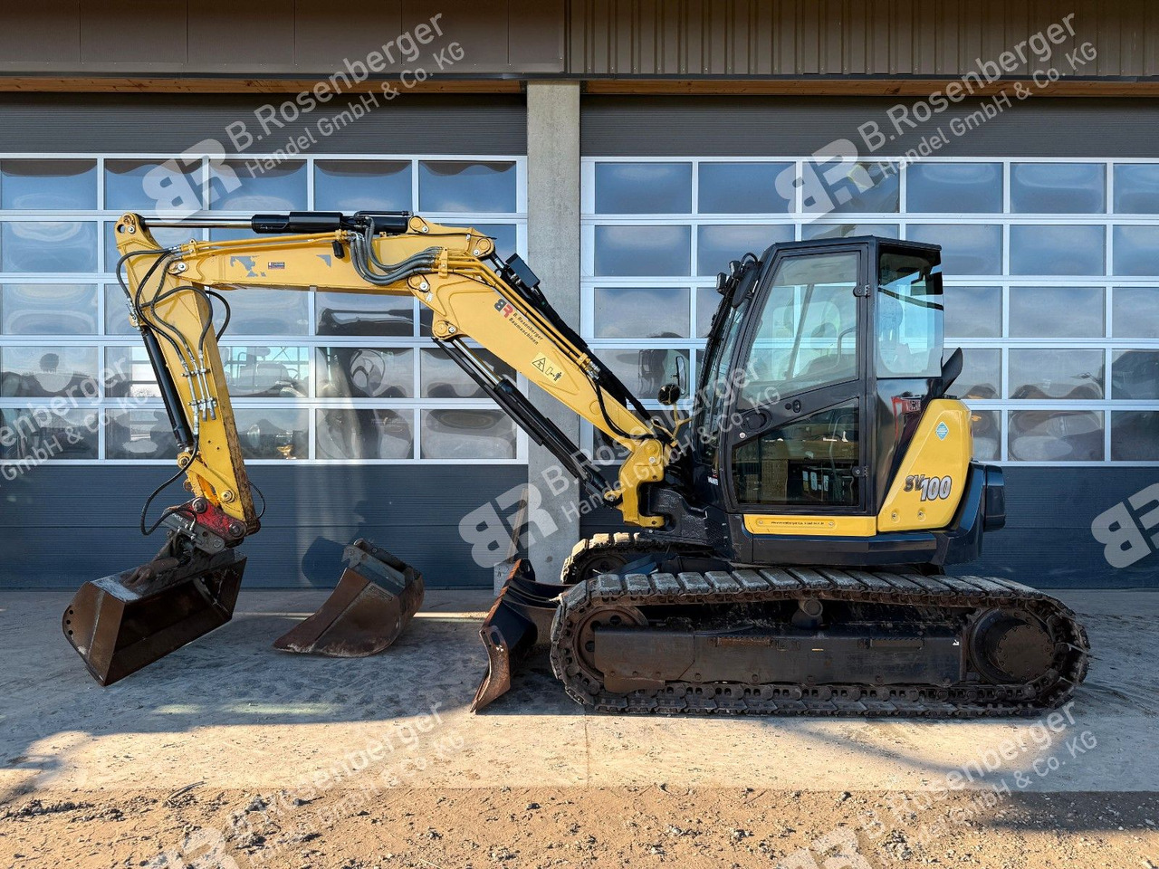 Yanmar SV100-2A-2PB Minibagger / nur 2694h / BJ2017 - Мини-экскаватор: фото 2 Yanmar SV100-2A-2PB Minibagger / nur 2694h / BJ2017 - Мини-экскаватор: фото 2