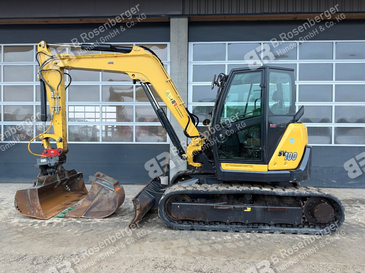 Yanmar SV100-2CR Minibagger / nur 2596h / BJ2018 / TOP - Мини-экскаватор: фото 2 Yanmar SV100-2CR Minibagger / nur 2596h / BJ2018 / TOP - Мини-экскаватор: фото 2