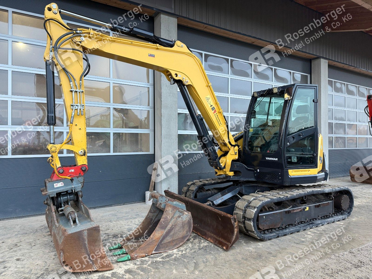 Yanmar SV100-2CR Minibagger / nur 2596h / BJ2018 / TOP - Мини-экскаватор: фото 1 Yanmar SV100-2CR Minibagger / nur 2596h / BJ2018 / TOP - Мини-экскаватор: фото 1