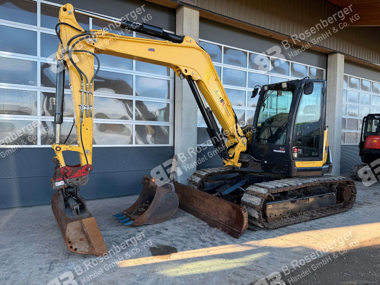 Yanmar SV100-2CR Minibagger / nur 2939h / BJ2019 / TOP - Мини-экскаватор: фото 1 Yanmar SV100-2CR Minibagger / nur 2939h / BJ2019 / TOP - Мини-экскаватор: фото 1