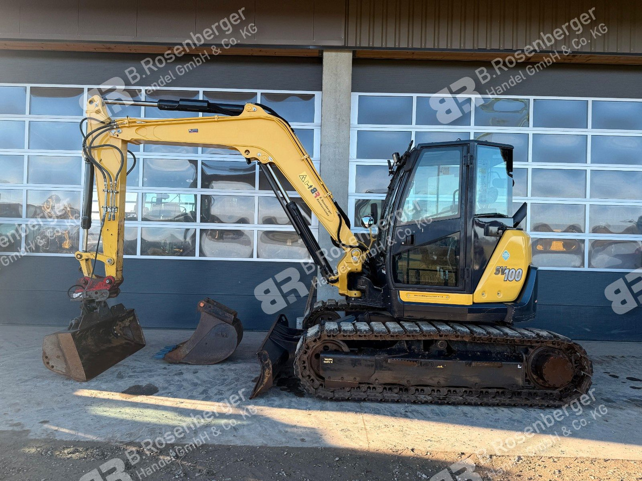 Yanmar SV100-2CR Minibagger / nur 2939h / BJ2019 / TOP - Мини-экскаватор: фото 2 Yanmar SV100-2CR Minibagger / nur 2939h / BJ2019 / TOP - Мини-экскаватор: фото 2