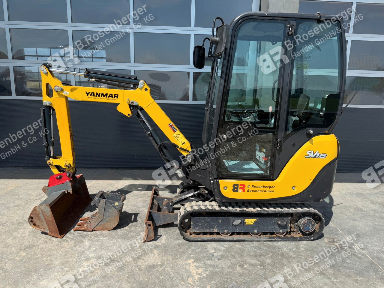 Yanmar SV16 Minibagger / nur 786h / BJ2017 - Мини-экскаватор: фото 2 Yanmar SV16 Minibagger / nur 786h / BJ2017 - Мини-экскаватор: фото 2