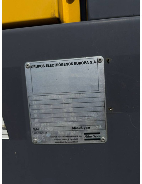 Atlas-Copco QAS 60 ST3 - Электрогенератор: фото 5 Atlas-Copco QAS 60 ST3 - Электрогенератор: фото 5