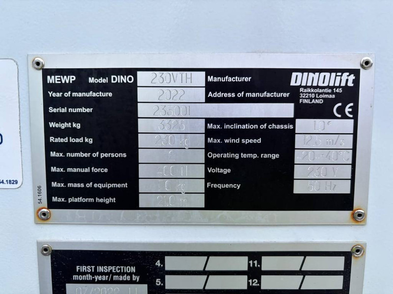 Mercedes-Benz Dino 230VTH - Грузовик с подъемником: фото 5 Mercedes-Benz Dino 230VTH - Грузовик с подъемником: фото 5