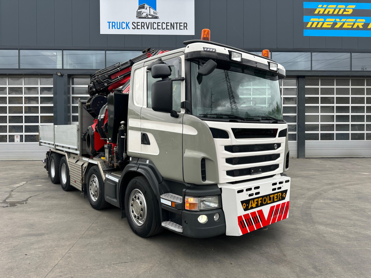 Автоманипулятор SCANIA G480 8x4 SZM/Pritsche Fassi 950: фото 12