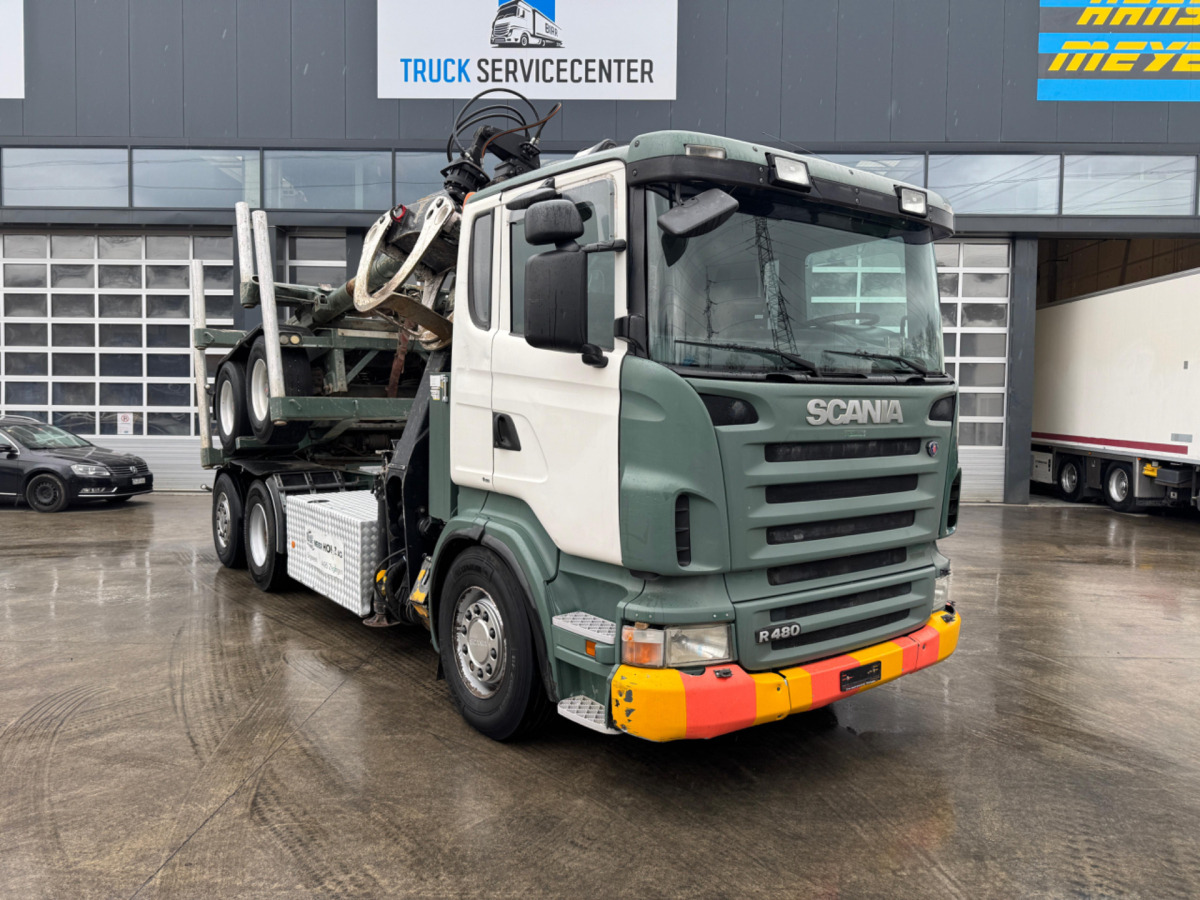 SCANIA R480 6x2 Loglift F265 mit Dolly - Лесовоз: фото 3 SCANIA R480 6x2 Loglift F265 mit Dolly - Лесовоз: фото 3