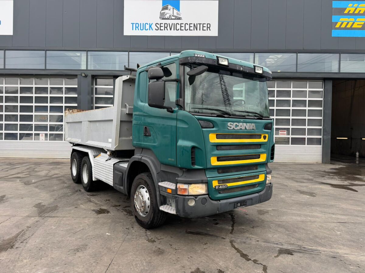 SCANIA R480 6x4 SWS KIPPER / Mischer 7m3 - Самосвал: фото 5 SCANIA R480 6x4 SWS KIPPER / Mischer 7m3 - Самосвал: фото 5