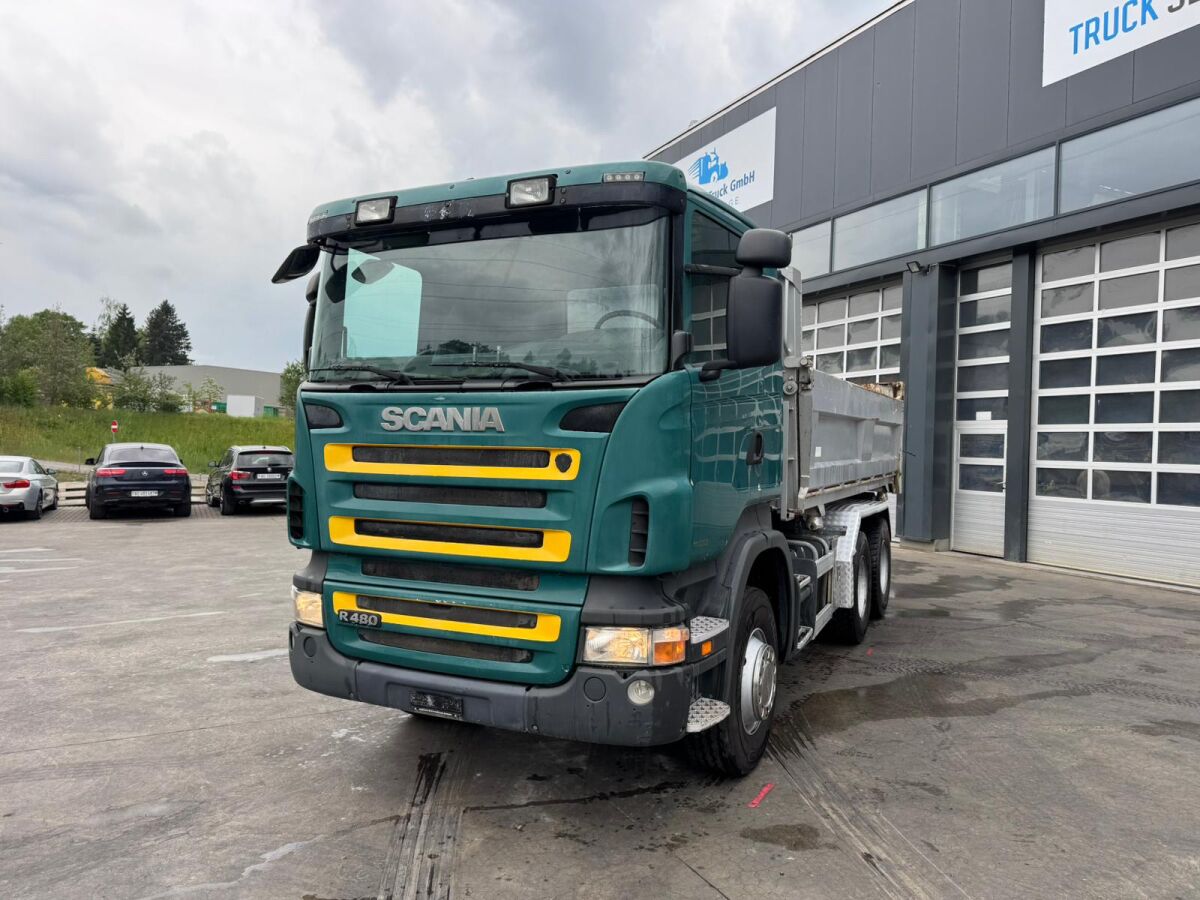 SCANIA R480 6x4 SWS KIPPER / Mischer 7m3 - Самосвал: фото 3 SCANIA R480 6x4 SWS KIPPER / Mischer 7m3 - Самосвал: фото 3