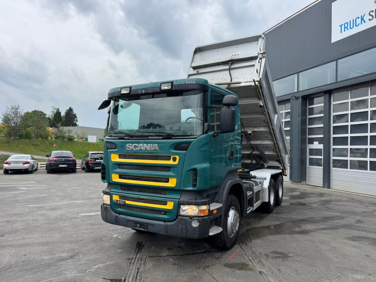 SCANIA R480 6x4 SWS KIPPER / Mischer 7m3 - Самосвал: фото 2 SCANIA R480 6x4 SWS KIPPER / Mischer 7m3 - Самосвал: фото 2