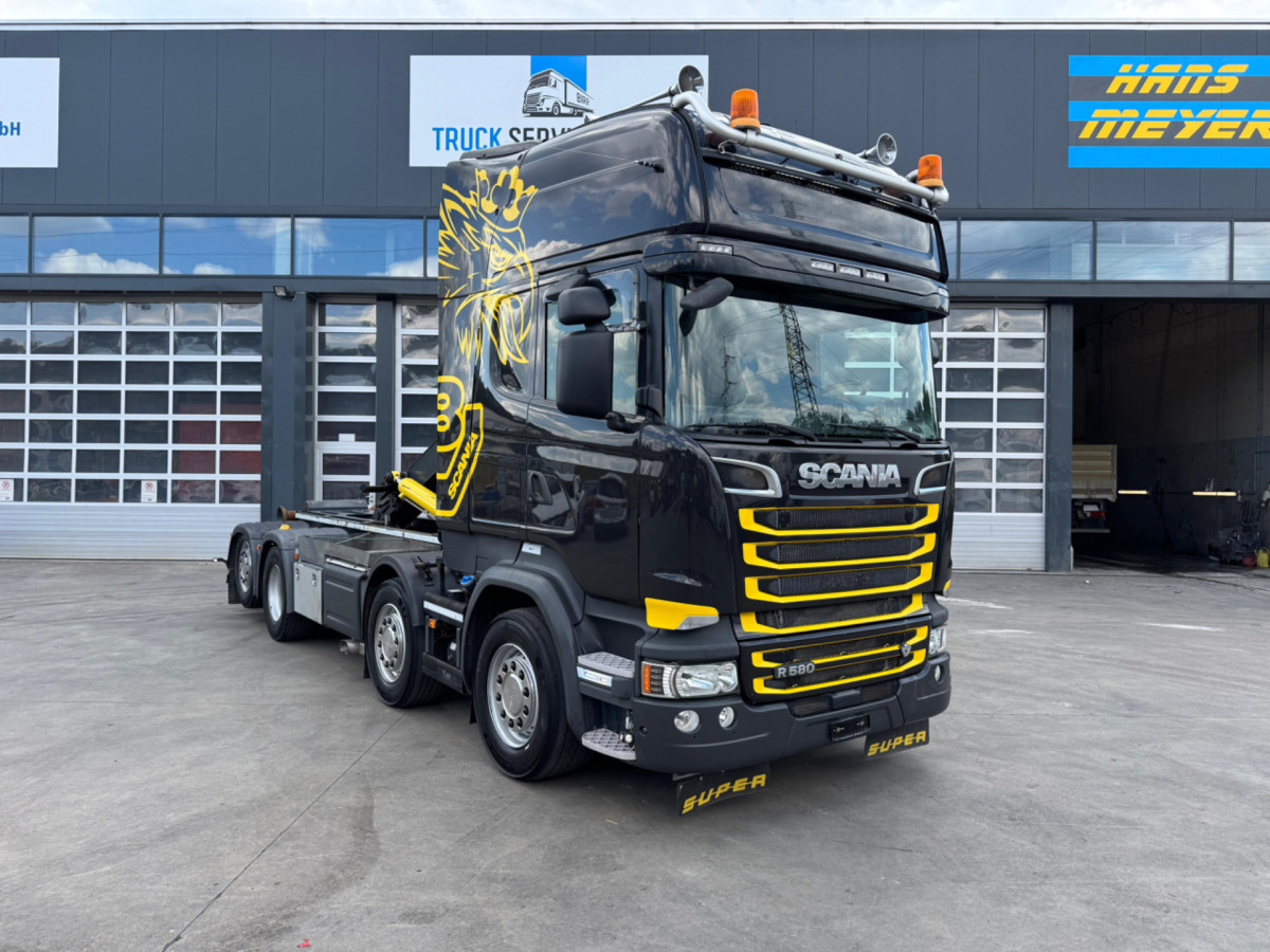 SCANIA R580 8x2 Nencki Hooklift - Крюковой мультилифт: фото 3 SCANIA R580 8x2 Nencki Hooklift - Крюковой мультилифт: фото 3