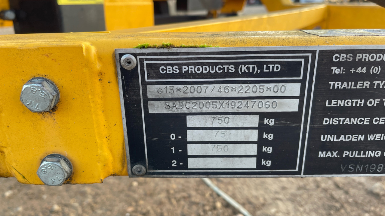 Прицеп для спецтехники CBS PRODUCTS CABLE DRUM: фото 6 Прицеп для спецтехники CBS PRODUCTS CABLE DRUM: фото 6