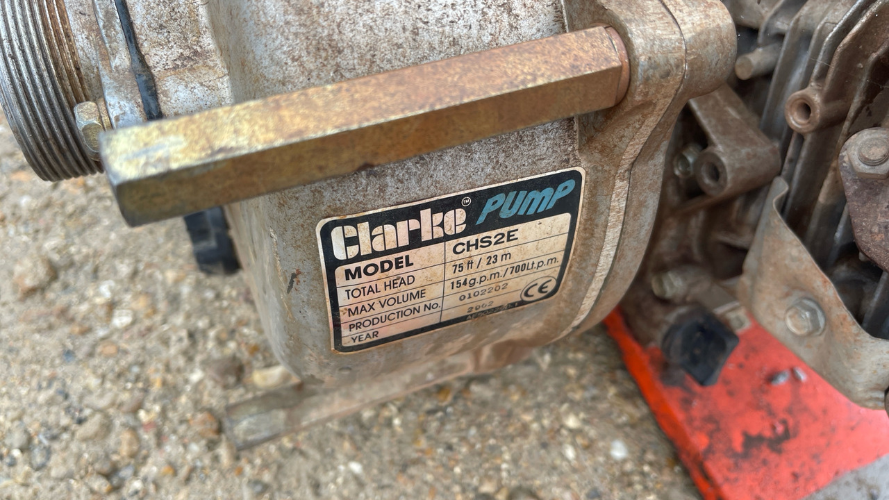 CLARKE CHS2E WATER PUMP - Строительное оборудование: фото 1 CLARKE CHS2E WATER PUMP - Строительное оборудование: фото 1