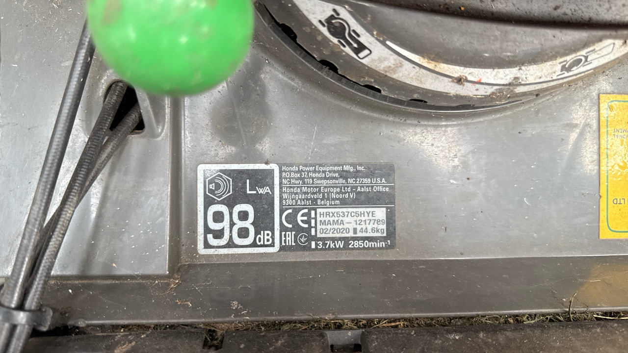 HONDA HRX537 C5HYE - Газонокосилка: фото 5 HONDA HRX537 C5HYE - Газонокосилка: фото 5