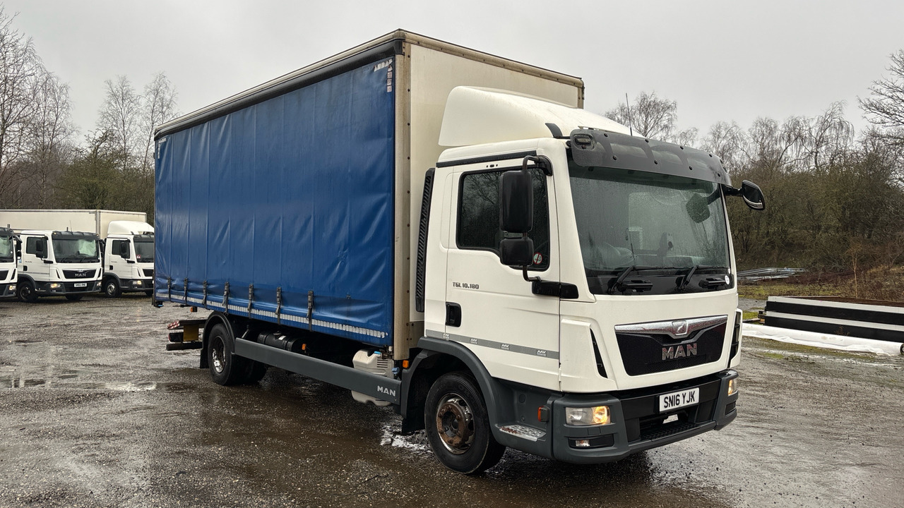 MAN TGL 10.180 - Тентованный грузовик: фото 1 MAN TGL 10.180 - Тентованный грузовик: фото 1