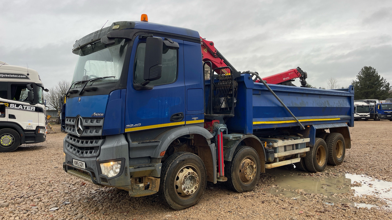 MERCEDES-BENZ AROCS 3240 - Самосвал, Автоманипулятор: фото 2 MERCEDES-BENZ AROCS 3240 - Самосвал, Автоманипулятор: фото 2